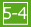 5-4